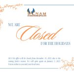 Closing for the Holidays